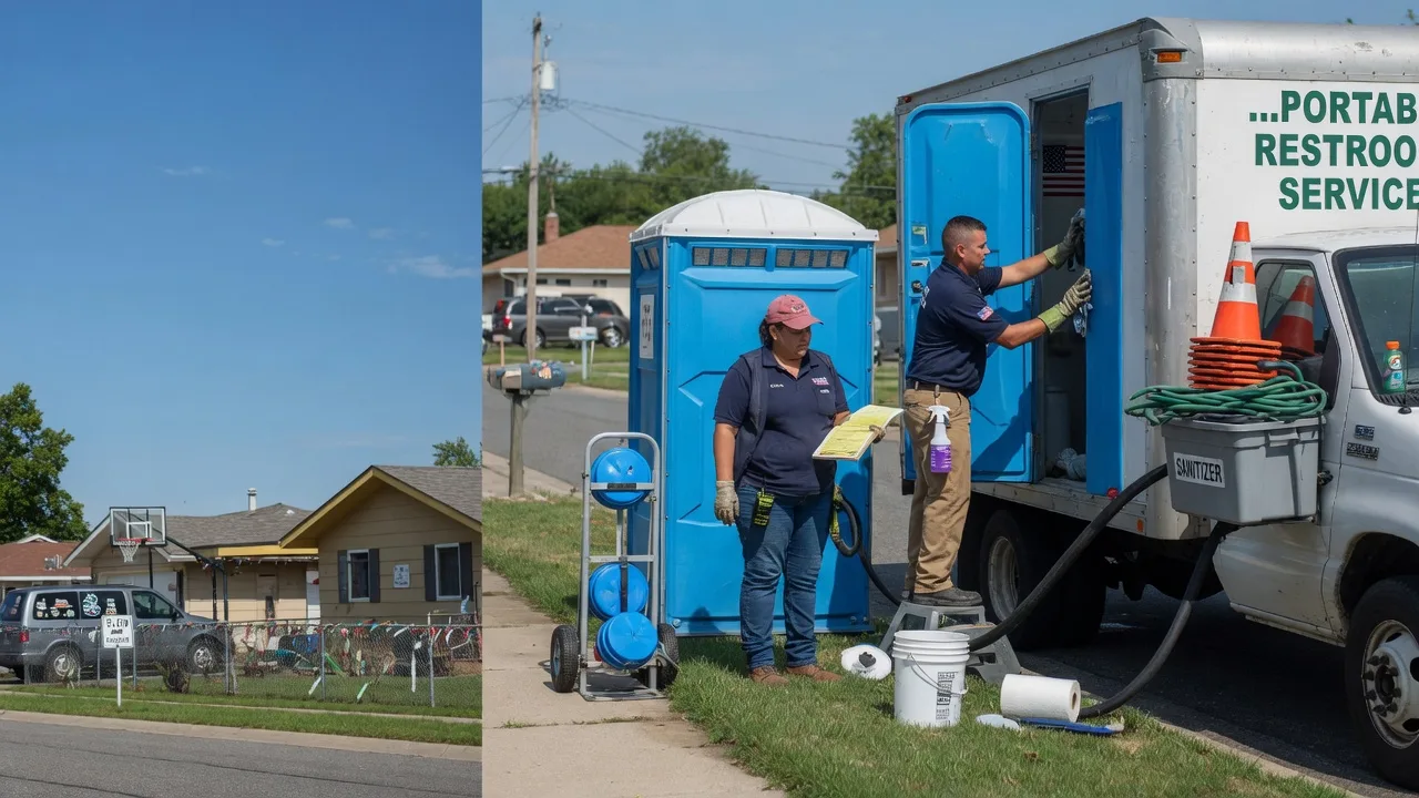 Portable Toilet Rental in Ingraham, IL near me
